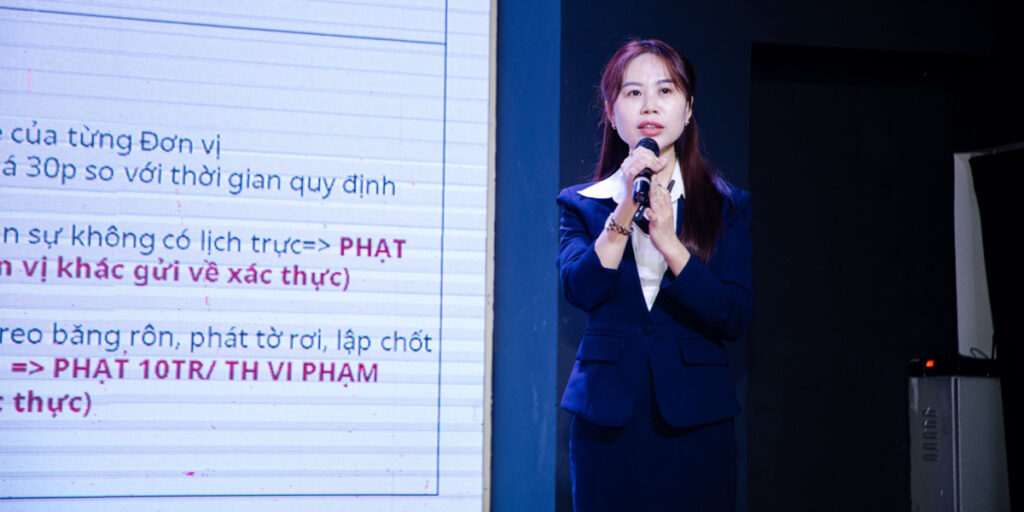 Bà Hồ Thị Ngọc Mỹ - TP Hành chính Kinh doanh chia sẻ về quy trình, thủ tục bán hàng